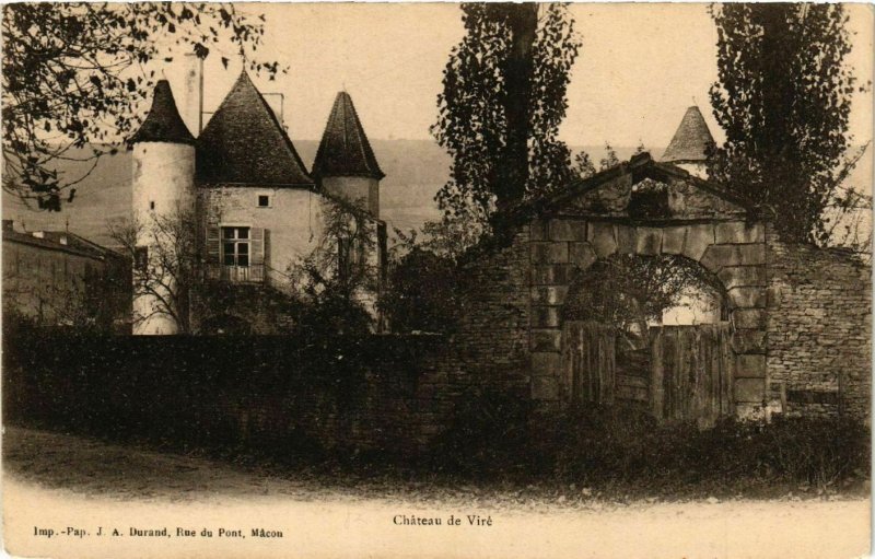 CPA Chateau de VIRE (437041)