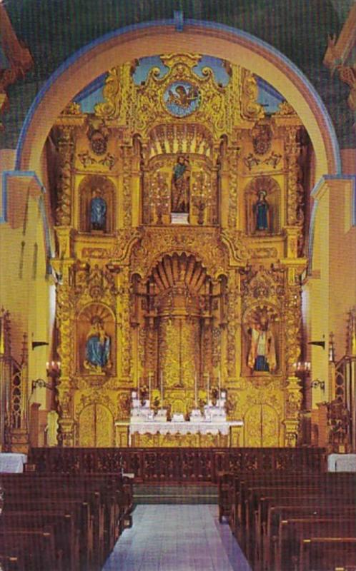 Panama Panama City The Golden Altar Church Of San Jose 1967