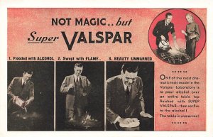 360445-Advertising Postcard, Valspar Laboratory Super Valspar Table Finish