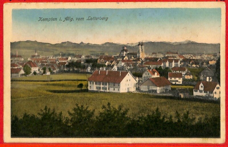 aa7945  - Ansichtskarten VINTAGE POSTCARD: GERMANY Deutschland -  Kempten  1903