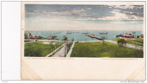 James River from Hotel Warwick , NEWPORT NEWS , Virginia , 1902