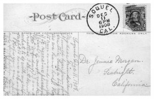 Vintage Mt. Tacoma Washington Bay View Postcard - A7 