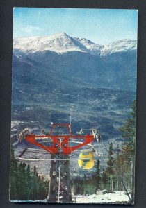 Wildcat, New Hampshire/NH Postcard, Mounts Adams, Jefferson & Madison Ski Lift