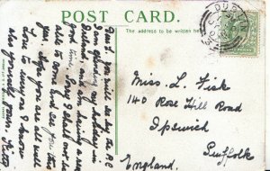 Genealogy Postcard - Fisk - 140 Rose Hill Road - Ipswich -  Suffolk - Ref 5232A