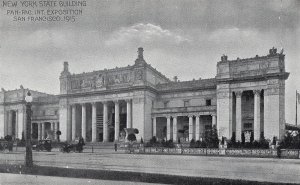 VINTAGE POSTCARD NEW YORK STATE BUILDING AT THE PANAMA PACIFIC INT'L EXPO 1915