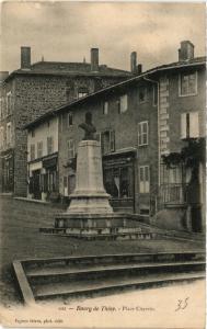 CPA BOURG-de-THIZY - Place Chervin (450545)