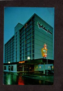 ME Holiday Inn Hotel Spring St Portland Maine Restaurant Postcard