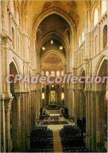 Modern Postcard Paray Monial Interior of the Basilique du Sacre Coeur