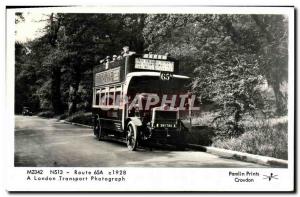 Postcard Modern London Transport Croydon