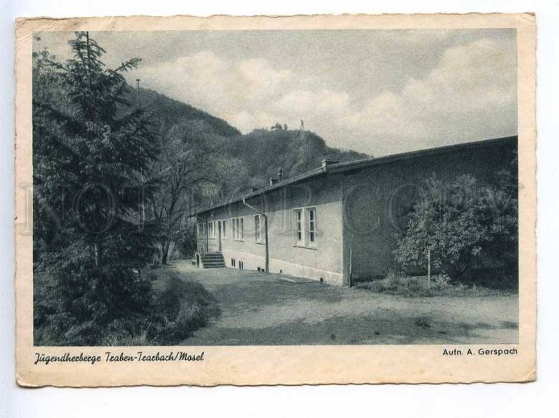 241436 GERMANY Hostel Traben-Trarbach Mosel Vintage postcard