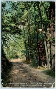 M-27937 Road Leading To Colonel Harry Clay Trexler's Trout Hatchery Allentown PA