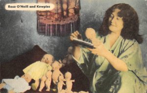 Kewpie Doll Creator Rose O'Neill Ozarks Artist Branson, MO 1959 Vintage Postcard