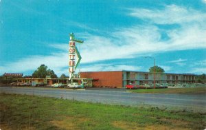 ELIZABETHTOWN Kentucky KY  ROUTT'S CLOVERLEAF MOTEL~RESTAURANT Roadside Postcard