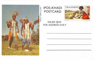 B95688  idilesi qha types folklore costumes  transkei africa