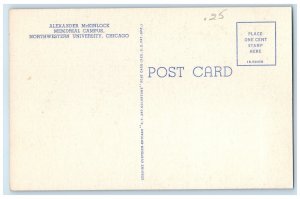 c1940 Alexander McKinlock Memorial Campus University Chicago Illinois Postcard