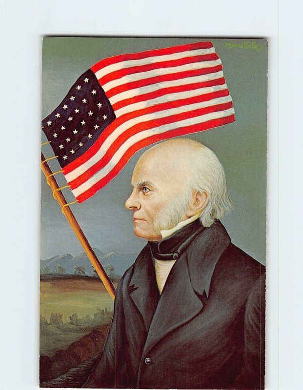 Postcard John Quincy Adams, 6th U. S. President By Morris Katz