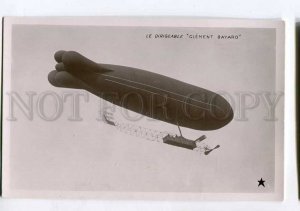 415257 FRANCE Aviation Clement Bayard airship dirigible Vintage photo postcard