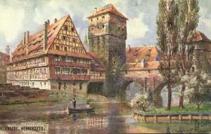 germany, NÜRNBERG, Henkersteg (1910s) Raphael Tuck Oilette II - 612B