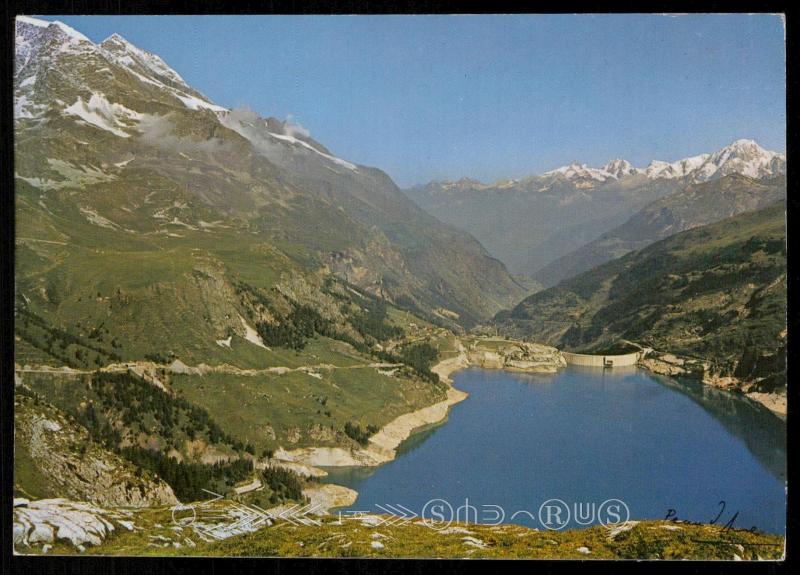 Tignes - le Barrage et le Lac du Chevril