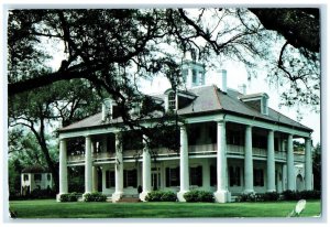 1996 Greek White Pillared Historic Houmas House Burnside Louisiana LA Postcard