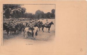 LA REVUE FRENCH MILITARY BERGERT PUBLISHED POSTCARD 1900s