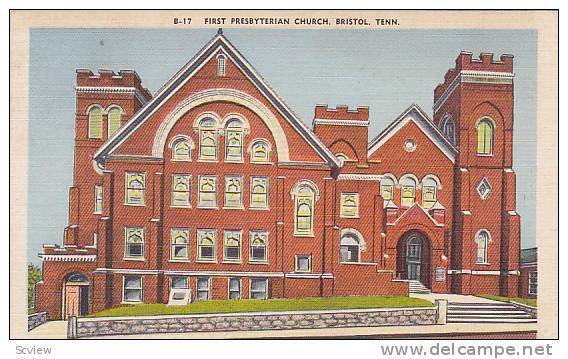 First Presbyterian Church, Bristol, Tennessee, 1930-1940s