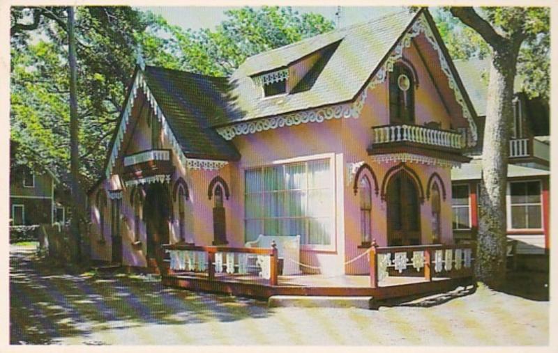 Massachusetts Martha's Vineyard Oak Bluffs Gingerbread House