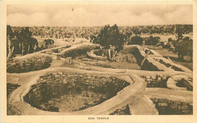 Albertype Mesa Verde National Park Mancos Colorado Postcard Spruce Tree 9732