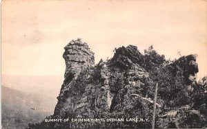 Summit of Chimney Mountain Indian Lake, New York