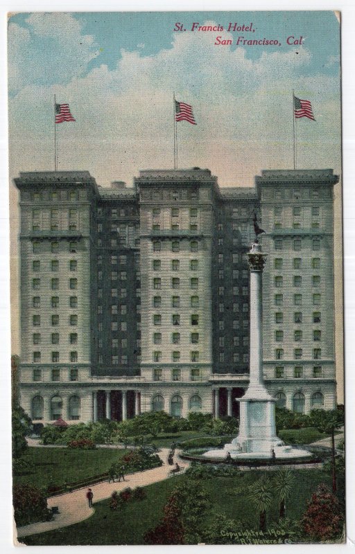 San Francisco, Cal., St. Francis Hotel