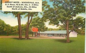 AL, Mobile, Alabama, Airway Motel, Stanley Rose No. 18289F