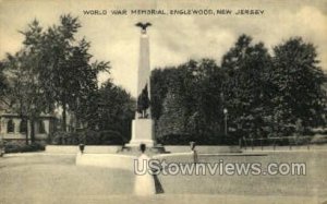 Worlds War Memorial  - Englewood, New Jersey NJ  