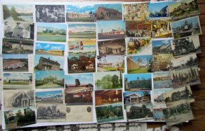 NEW JERSEY lot of 49 ANTIQUE & VINTAGE POSTCARDS NJ