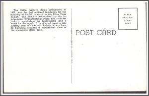 Colorado, Colorado Springs - Union Printers' Home - [CO-52]