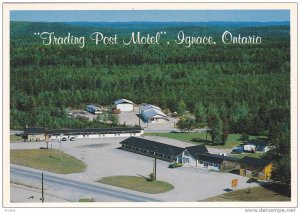 Trading Post Motel, Ignace, Ontario, Canada, 50-70s