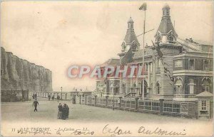 Old Postcard Treport Casino