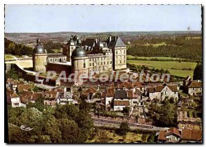 Modern Postcard View Aerienne Chateau De Hautefort