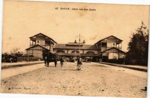 CPA AK Senegal-Dakar-Gare vue des Quais (235588)