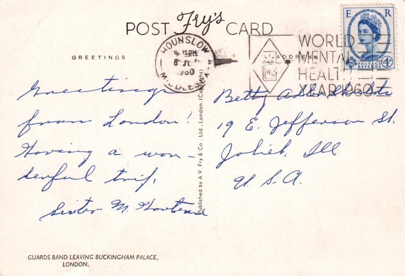 Guards Leaving Buckingham Palace,London,England,UK BIN