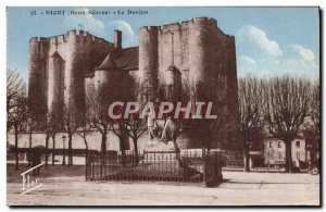 Old Postcard Niort Le Donjon