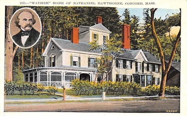 Wayside Home of Nathaniel Hawthorne Concord, Massachusetts