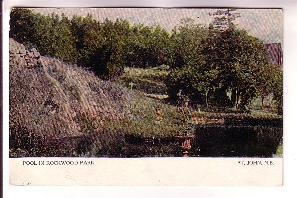 Pool in Rockwood Park, St John, New Brunswick, Warwick 1127