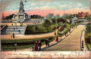 Germany Berlin Da Neue Bismarckdenkmal 1906