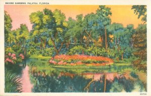 Palatka, Florida Ravine Gardens Linen Unused