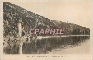 Old Postcard Lake Bourget Lake Edges