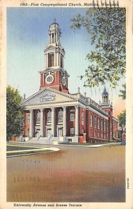 First Congregational Church University Avenue And Breese - Madison, Wisconsin...