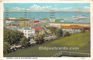 General View of Old Orchard Maine, ME, USA 1929 