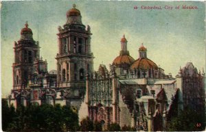 CPM AK Cathedral, City of MEXICO (640348)