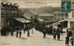 CPA La Courtine Avenue de la Gare FRANCE (1050435)