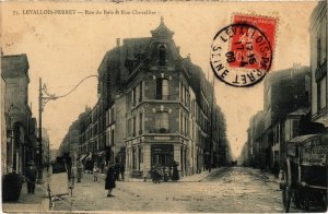 CPA Levallois Perret Rue du Bois et Rue Chevallier (1311134)